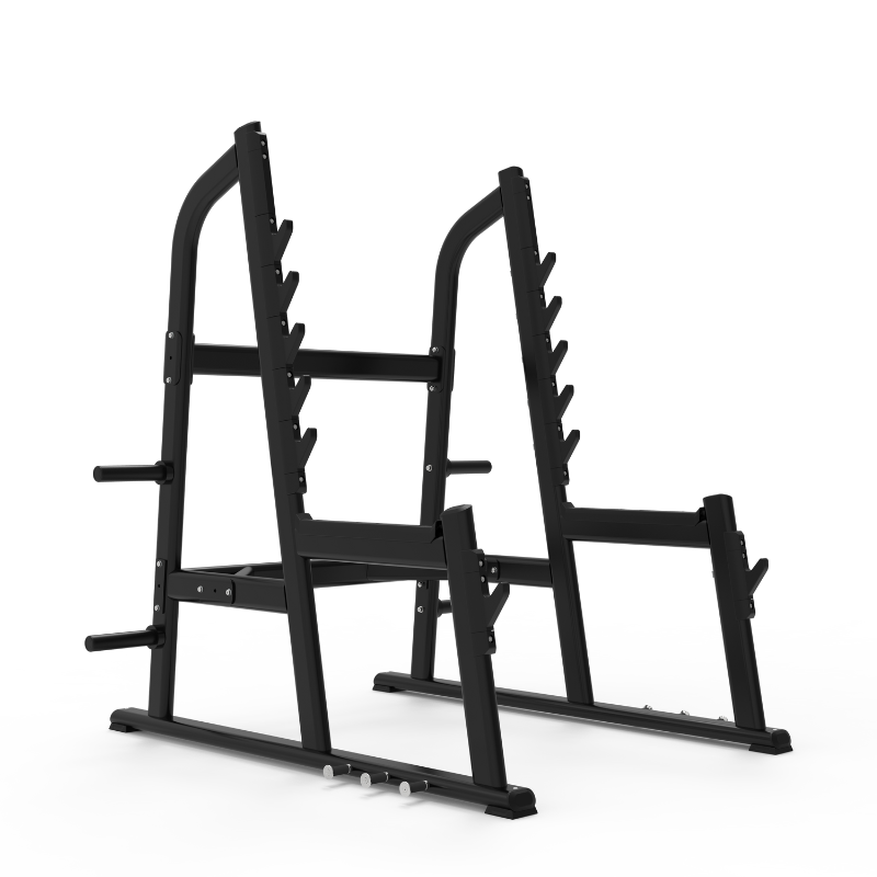 Impulse Impulse Itf8601 Squat Rack — in use