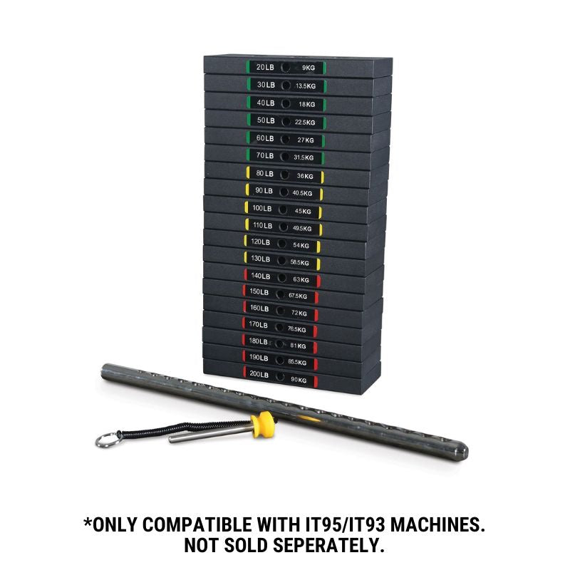 Impulse Fitness Weight Stack Upgrade For Impulse It95 / If93 Models Only — strength machine available from Gym Machines South