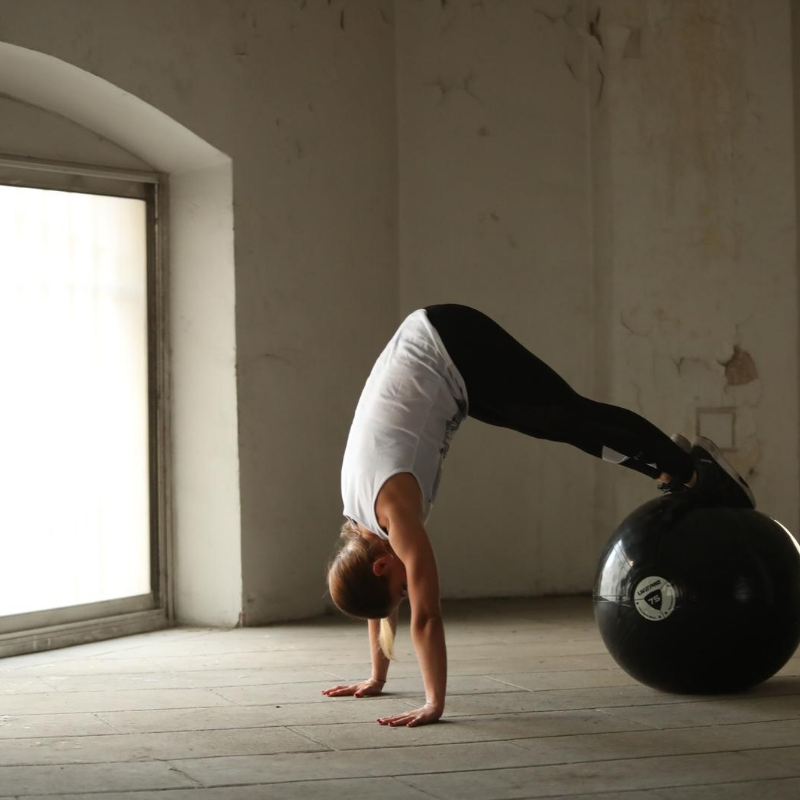 LivePro LivePro Aerobic Gym Ball — alternative angle