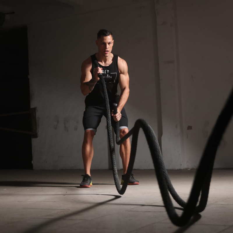 LivePro LivePro Battle Rope (38mm Thick) — detail view