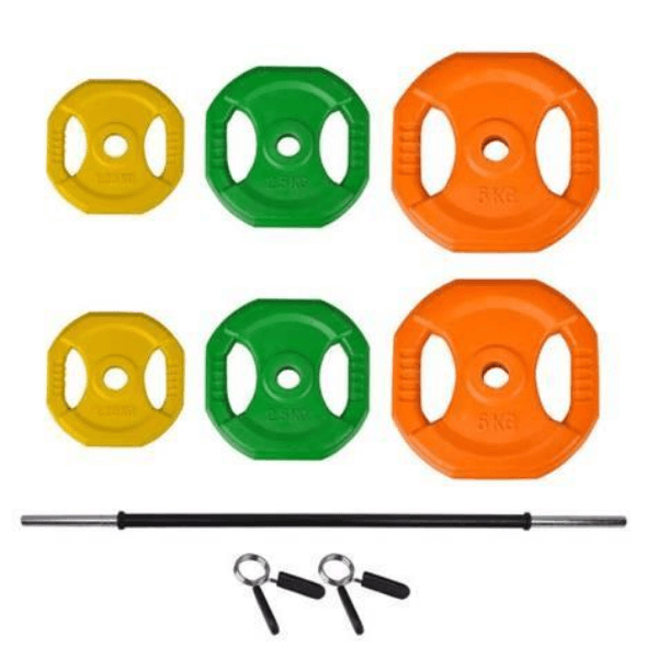 Barbell Pump Set (Adjustable 20kg) — alternative angle