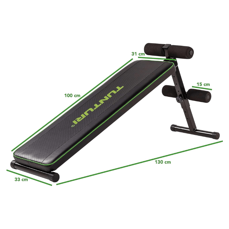Tunturi Abdominal Sit Up Bench Ab20 — side view