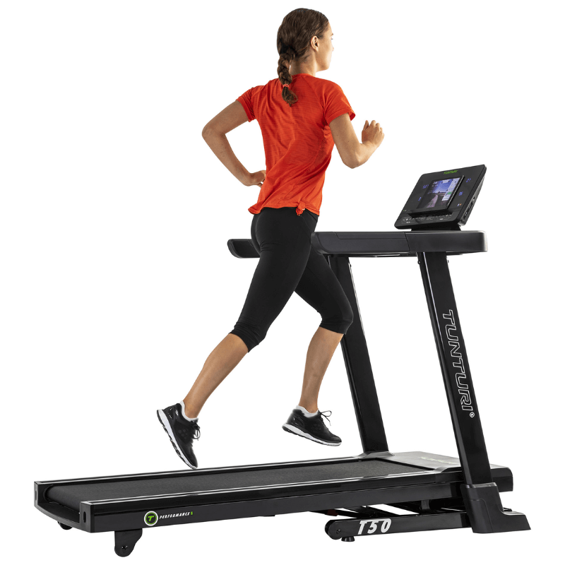 Tunturi T50 Performance Treadmill – Zwift — alternative angle