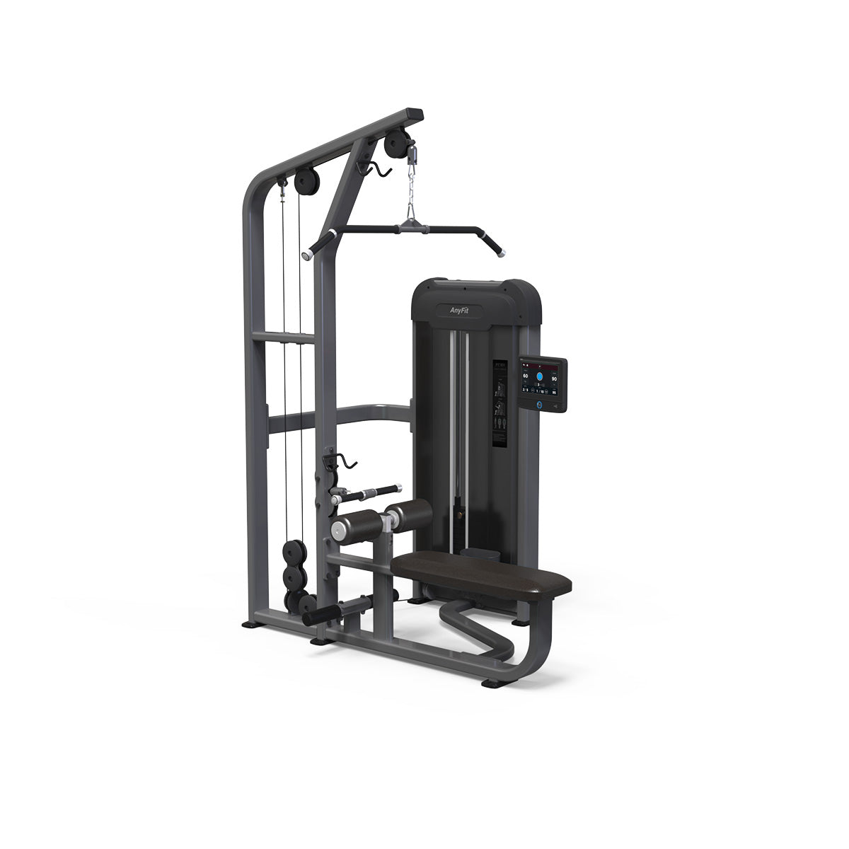 Anyfit ANYFIT-Pulldown / Seated Row — rowing machine available from Gym Machines South Africa
