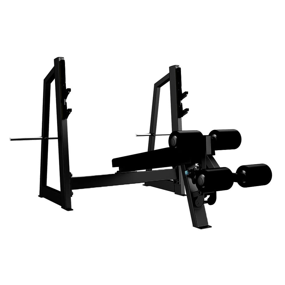 Athletic Athletic – Olympic Decline Bench — bench available from Gym Machines South Africa