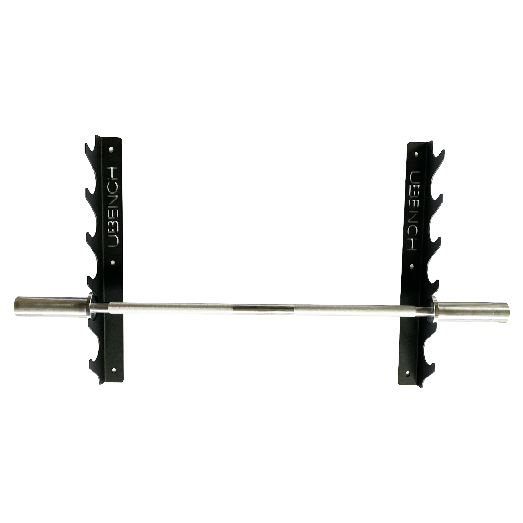 Barbell Gun Rack 5 Slot — rack available from Gym Machines South Africa