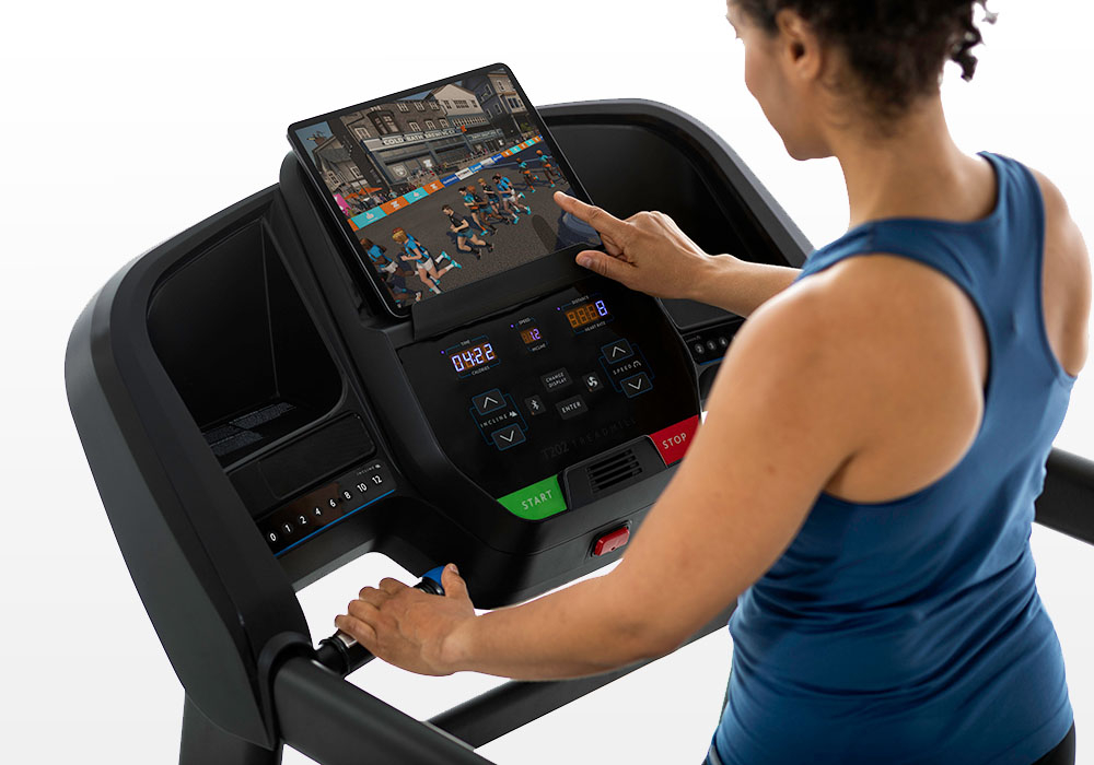 Horizon Fitness Horizon Treadmill T202-26 — side view