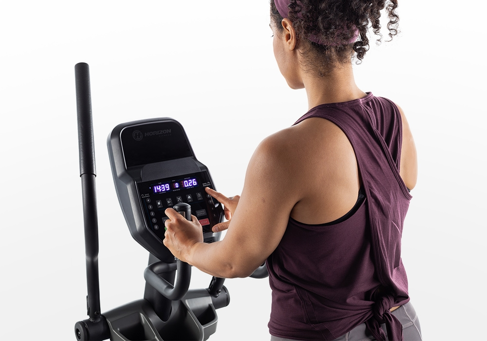 Horizon Fitness Horizon Elliptical Ex-59 — close-up of the frame