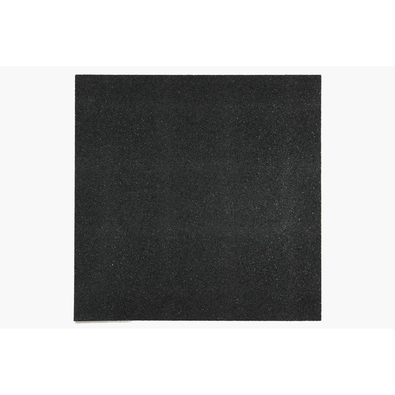 Rubber Tiles1000x1000x15mm Ns Black — gym flooring available from Gym Machines South Africa