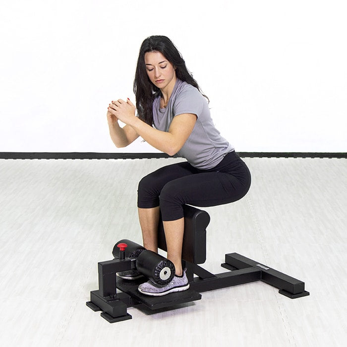 Sissy Squat Trainer — in use