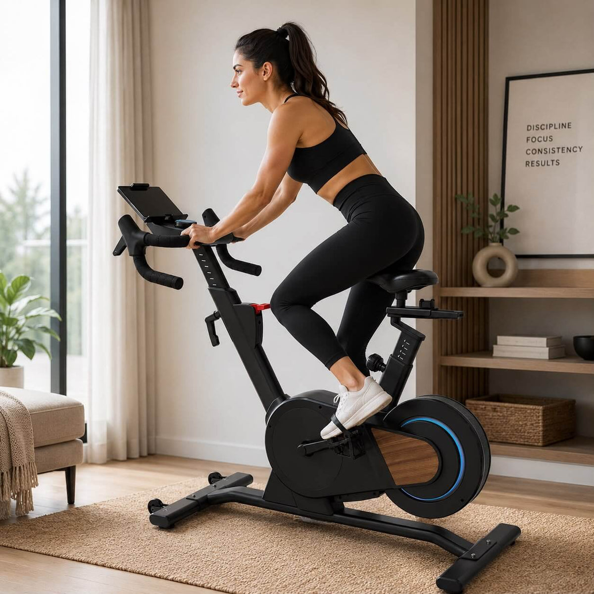 Force Fitness Vertex Watt Bike — in use