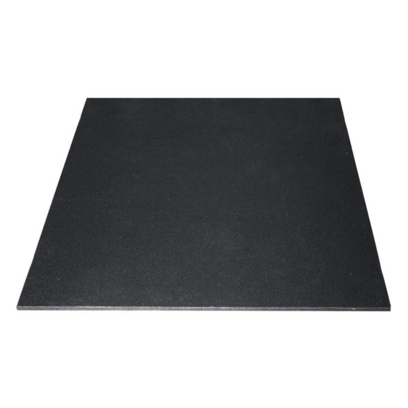 Heavy Duty 15mm Rubber Gym Flooring - Black — alternative angle