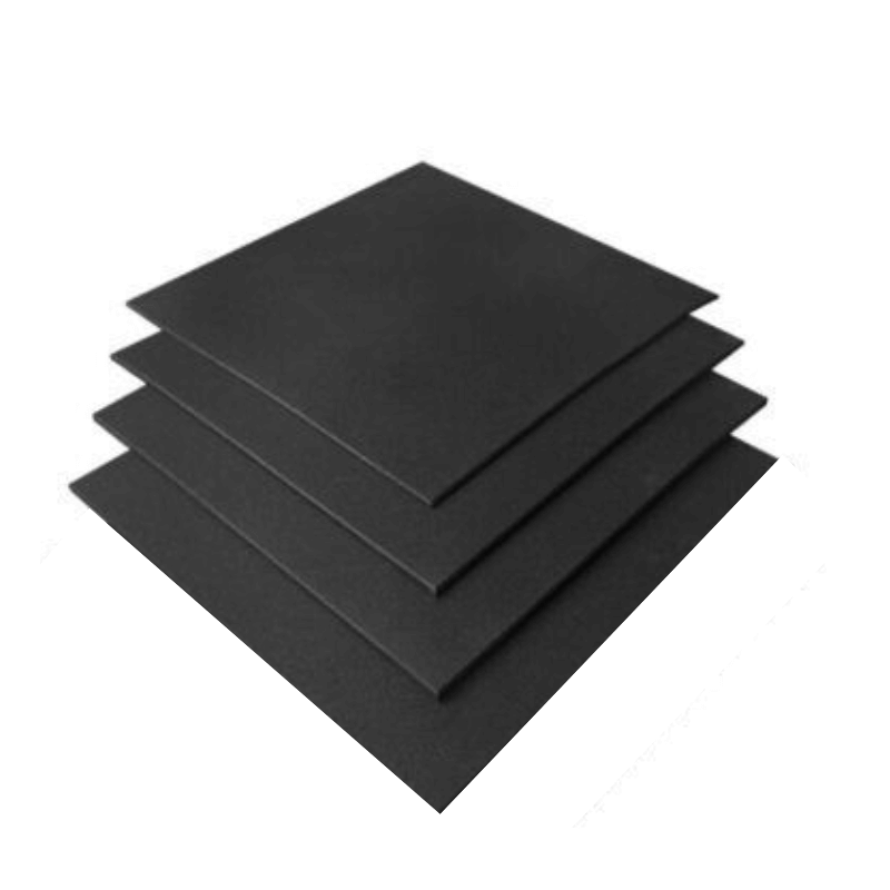 Heavy Duty 15mm Rubber Gym Flooring - Black — detail view