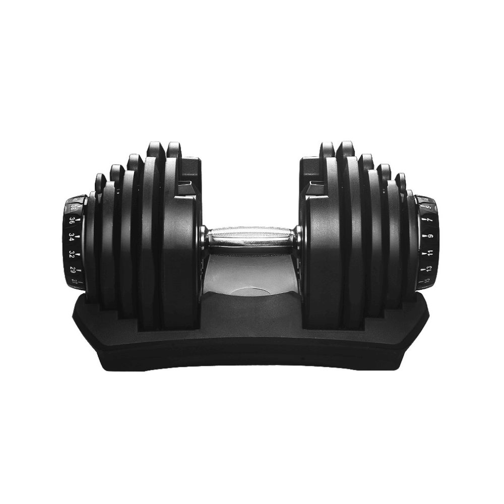 24kg Adjustable Dumbbell (Pair) — side view