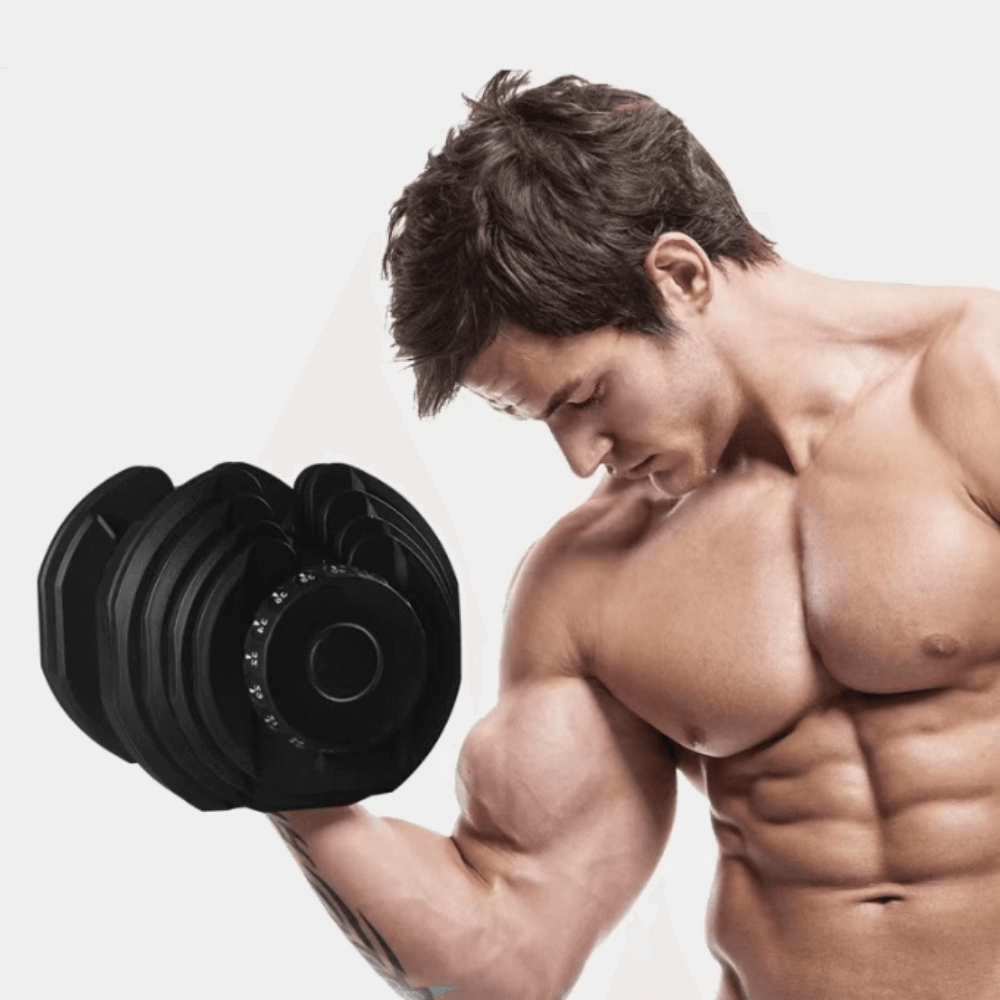 24kg Adjustable Dumbbell (Pair) — detail view