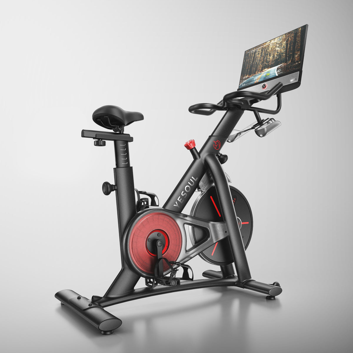 Yesoul G1m Plus Smart Spin Bike — close-up of the frame