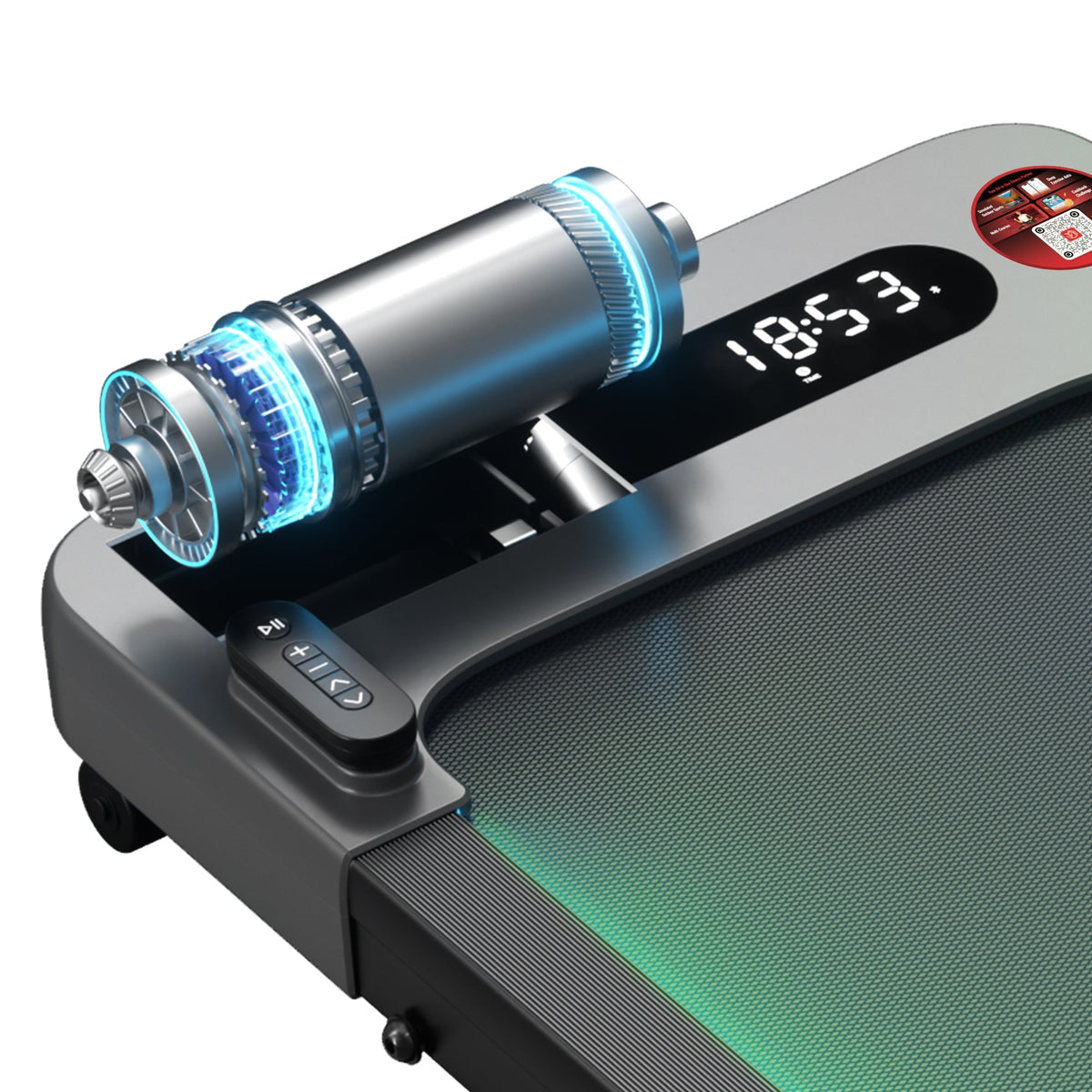 W2 Pro Smart Walking Pad – Incline — detail view