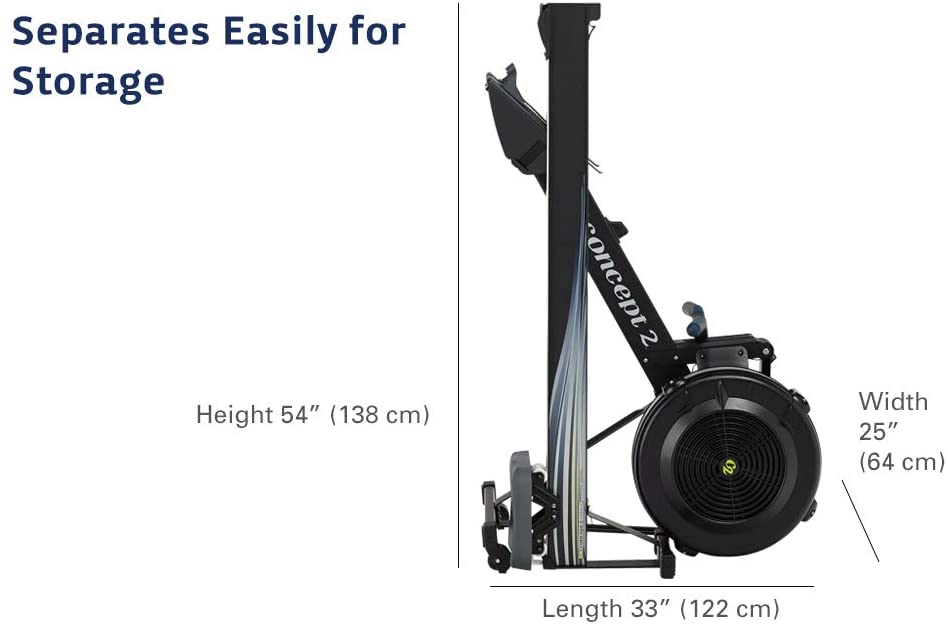 Air Rower - RowErg — side view