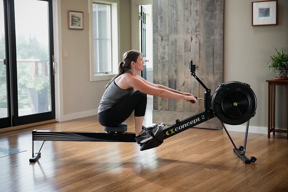 Air Rower - RowErg — in use