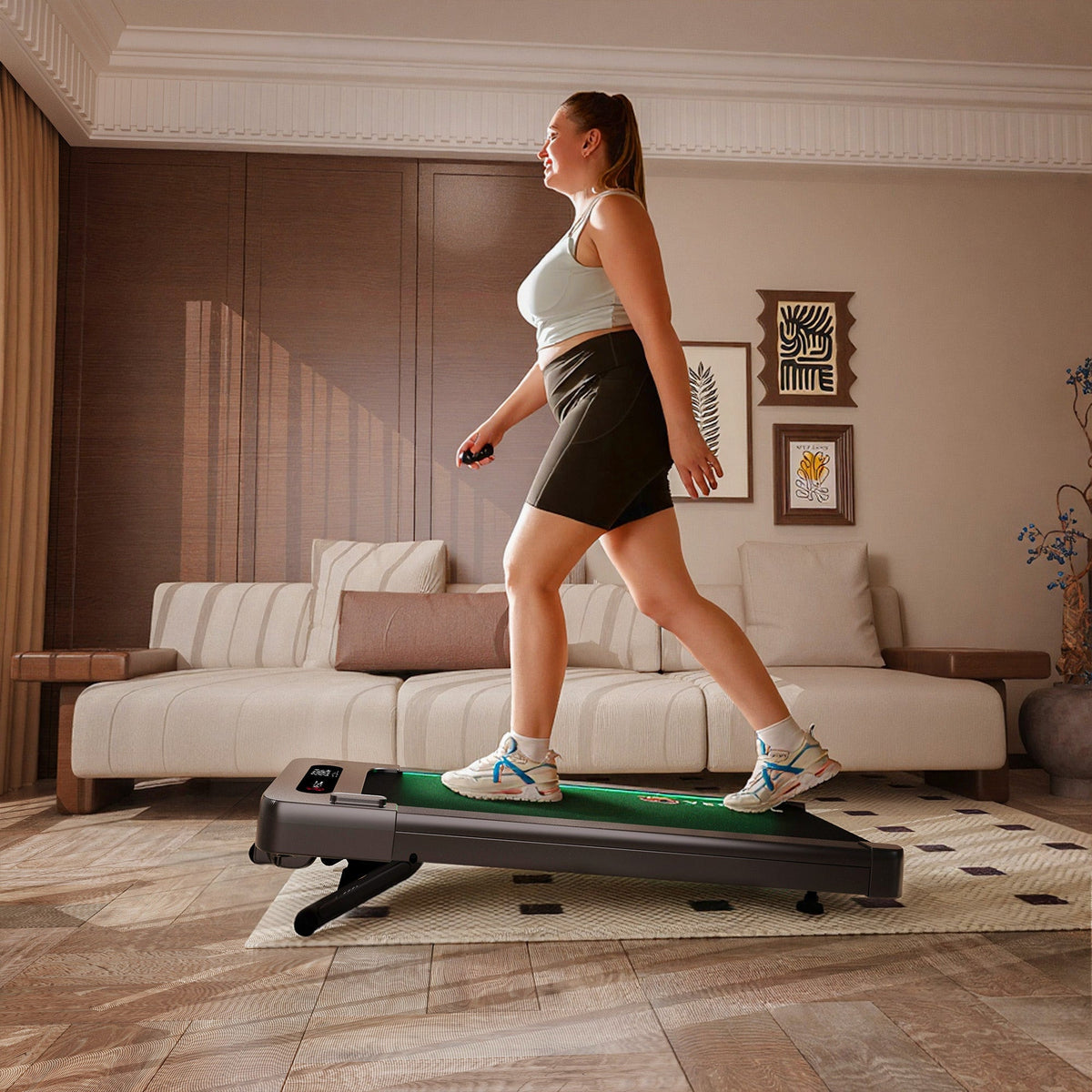 W2 Pro Smart Walking Pad – Incline — alternative angle