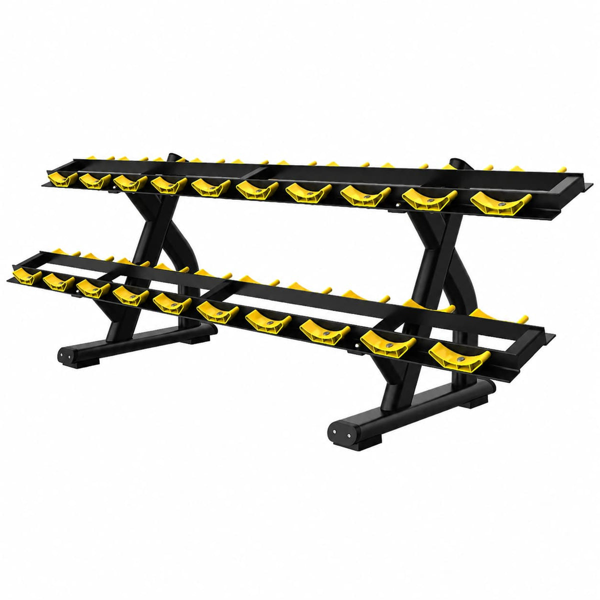 Mnd 2 Level Dumbbell Rack — rack available from Gym Machines South Africa