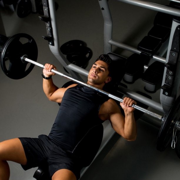 Olympic Squat & Deadlift Bar - 1000lb — rear view