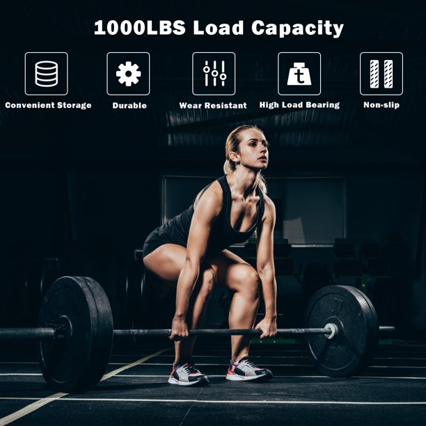 Olympic Squat & Deadlift Bar - 1000lb — alternative angle
