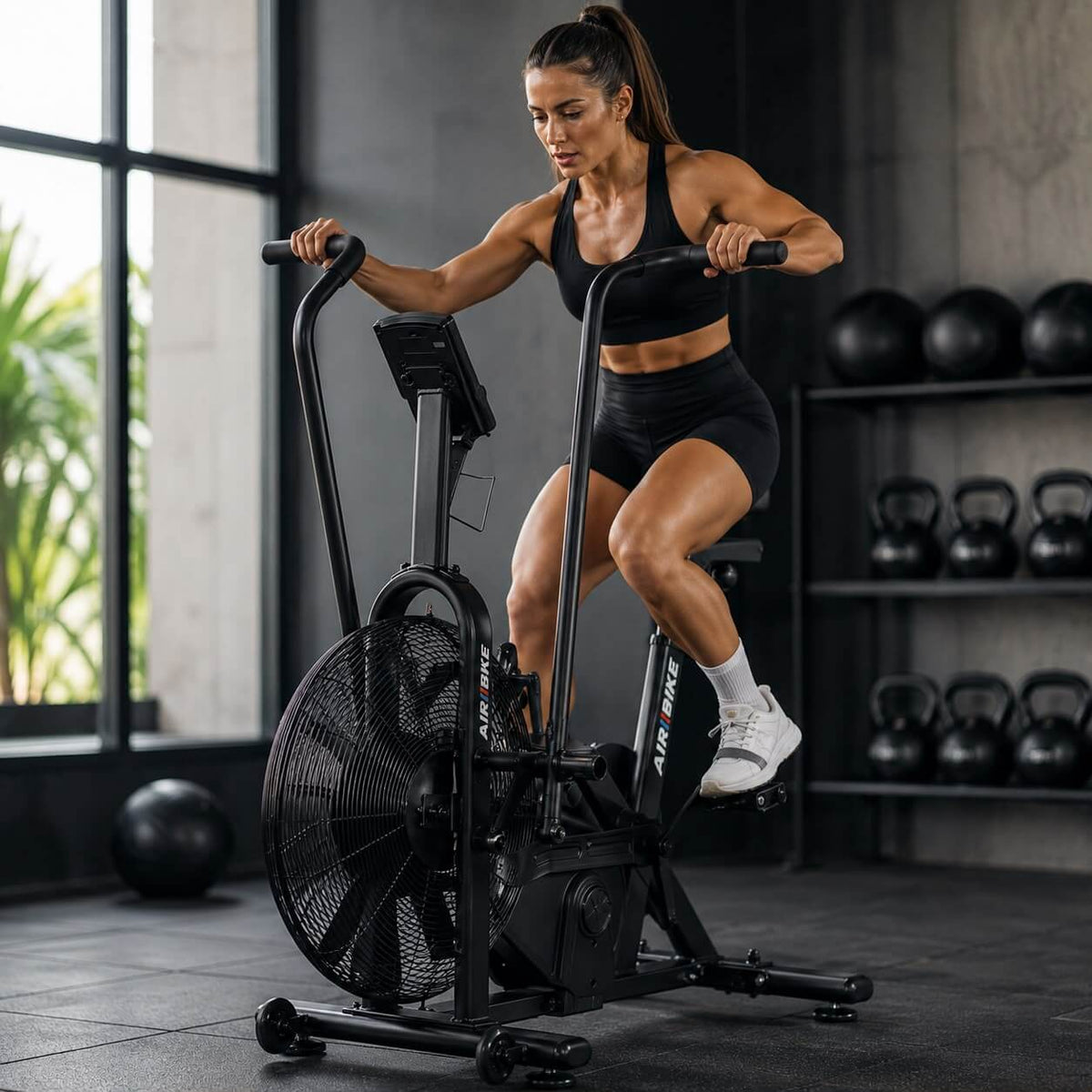 Professional Air Bike — side view