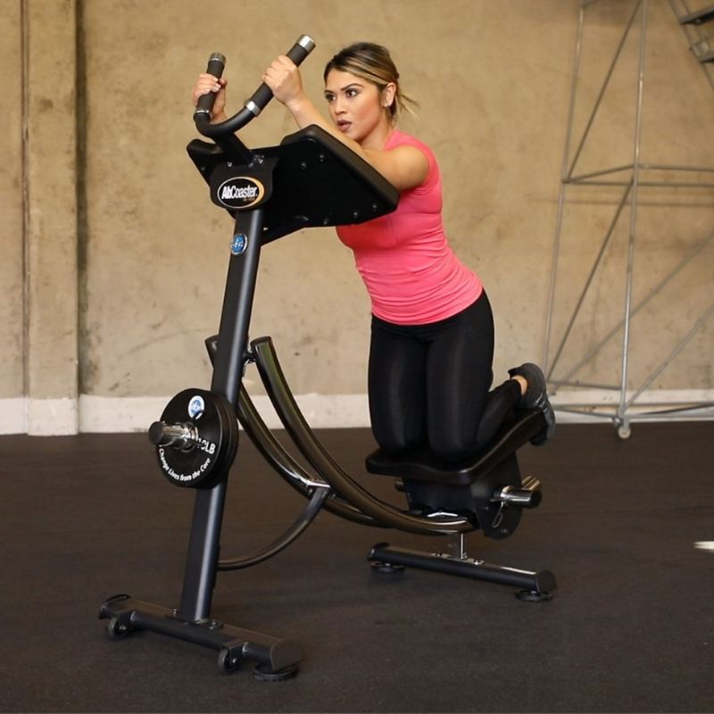 AbCoaster Cs1500 – Light Commercial (Black) — close-up of the frame