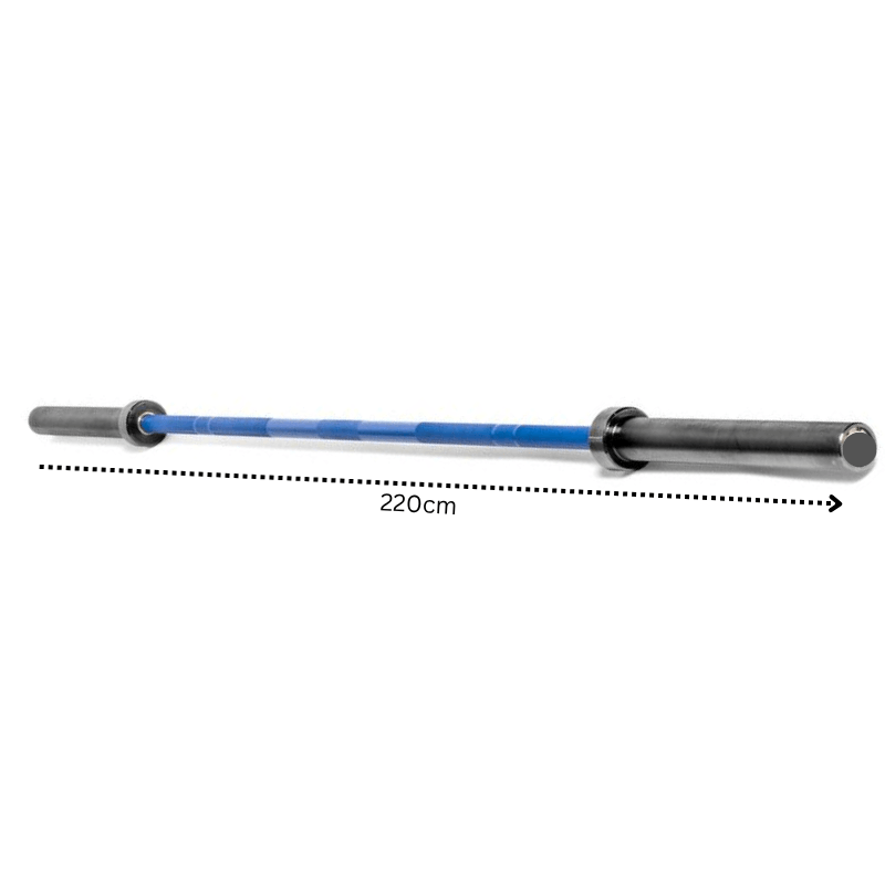 Force Fitness Men's Premium Barbell - 20kg — alternative angle