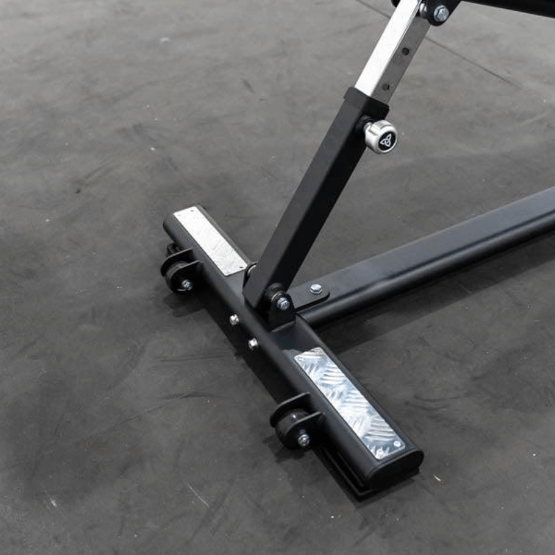 Force Fitness Pro Adjustable Abdominal Bench — side view