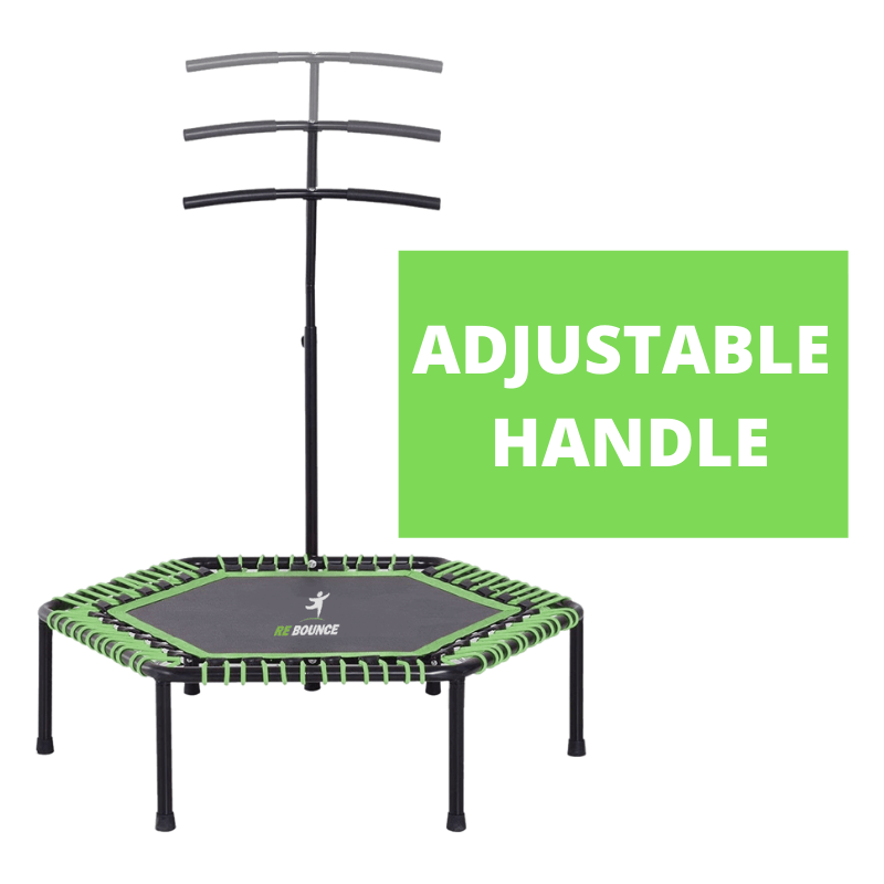 Hex Fitness Hex Fitness Rebounder & Trampoline - Khloe Green — alternative angle