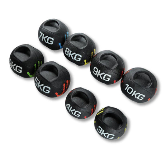 10kg Binaural Medical Ball — exercise ball available from Gym Machines South Africa