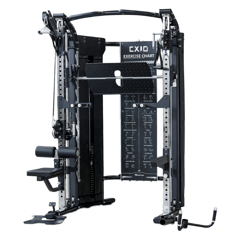 Force Fitness Xc10 Smart All-In-One Trainer — close-up of the frame