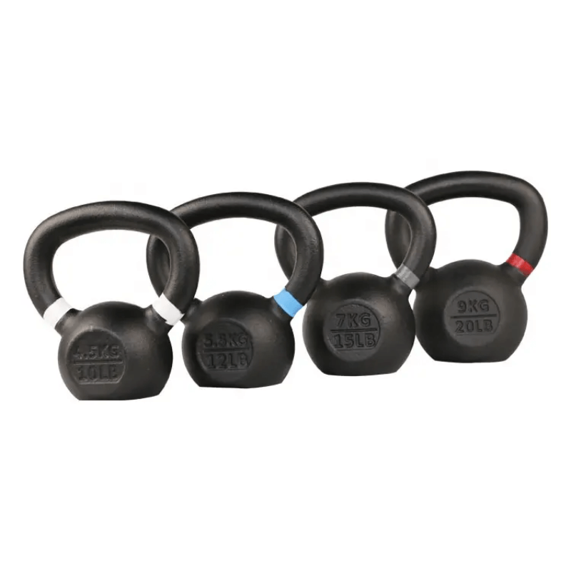 Cast Iron Kettlebells — side view