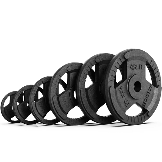 Olympic Cast Iron Weight Plates — weight plate available from Gym Machines South Africa