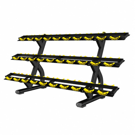 Mnd-Ff72 3 Level Dumbbell Rack — rack available from Gym Machines South Africa