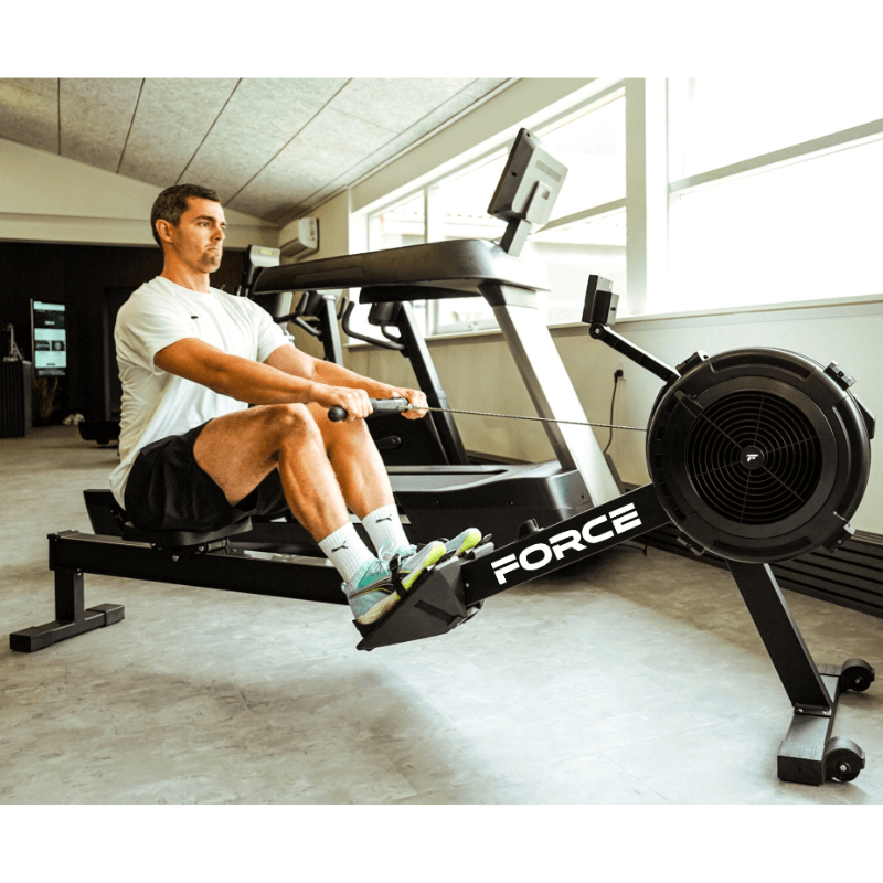 Force Fitness Ar9 Air Rower — detail view