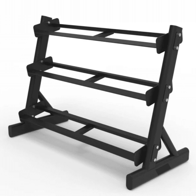 Force Fitness 3 Tier Dumbbell Rack — rack available from Gym Machines South Africa