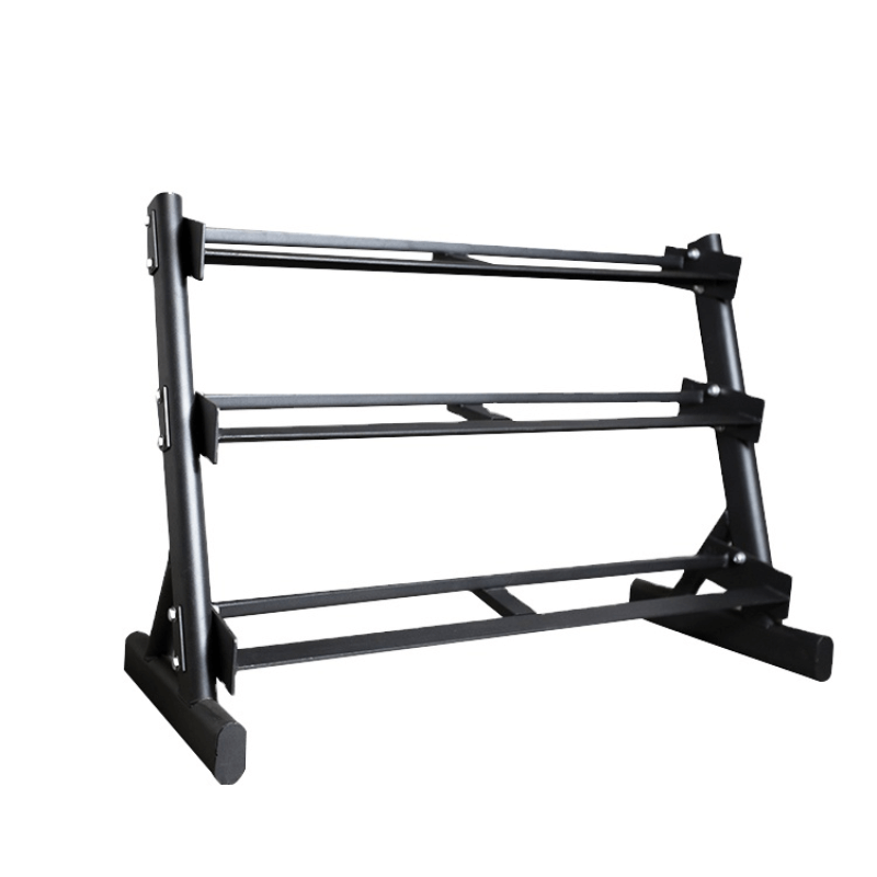 Force Fitness 3 Tier Dumbbell Rack — alternative angle