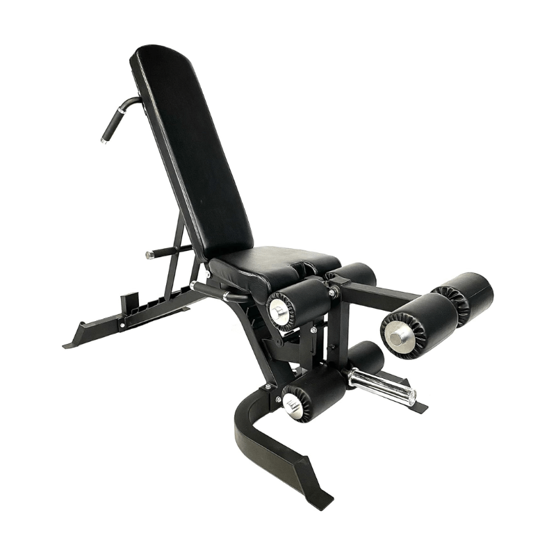 Force Fitness Adjustable Bench + Leg Extension & Leg Curl Combo — conditioning kit available from Gym Machines South Africa