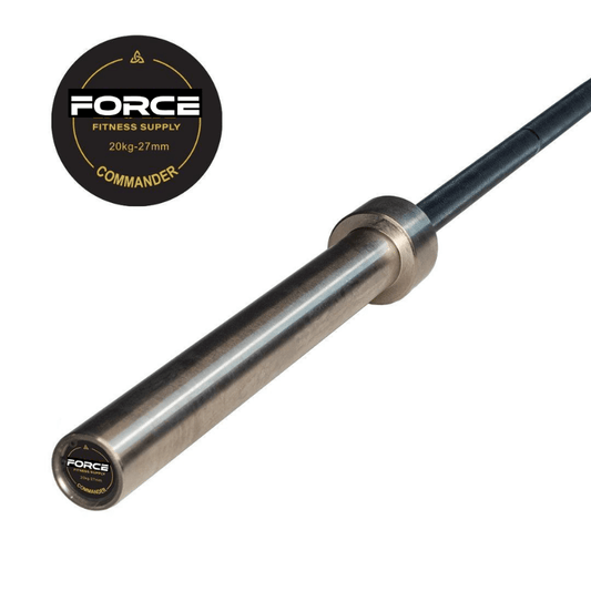 Force Fitness Deadlift Barbell — barbell available from Gym Machines South Africa