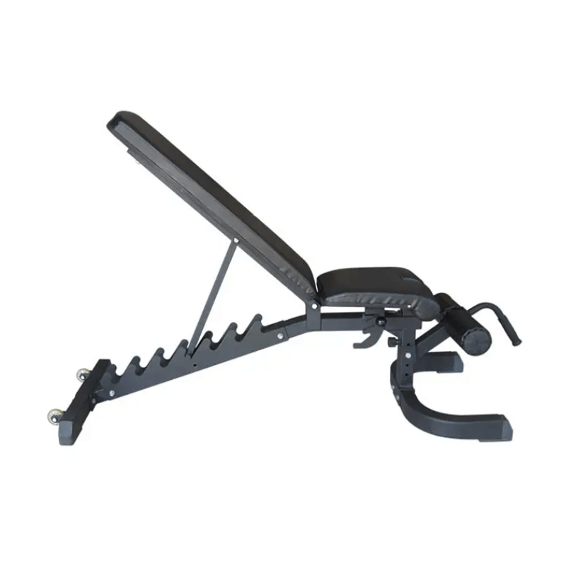 Force Fitness Commercial Fid Bench — in use