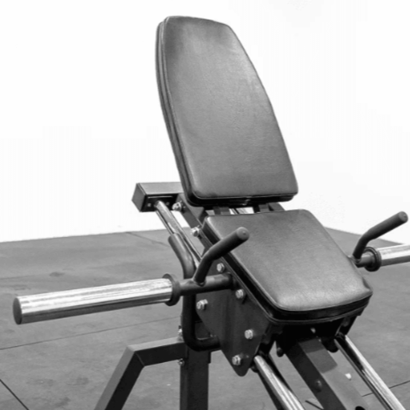 Force Fitness Compact Leg Press — side view