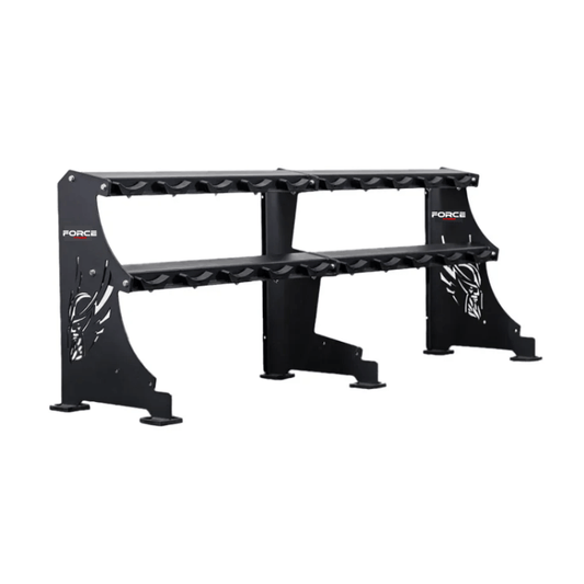 Force Fitness 2 Tier Evolution Dumbbell Rack — rack available from Gym Machines South Africa