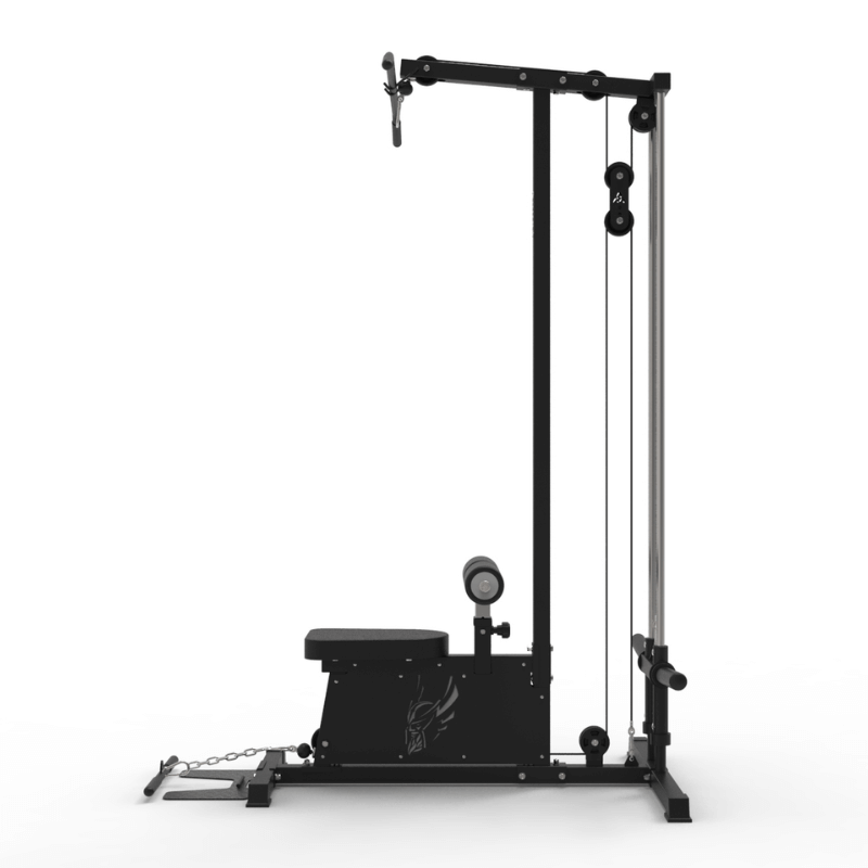 Force Fitness Lat Pulldown & Low Row Machine — alternative angle