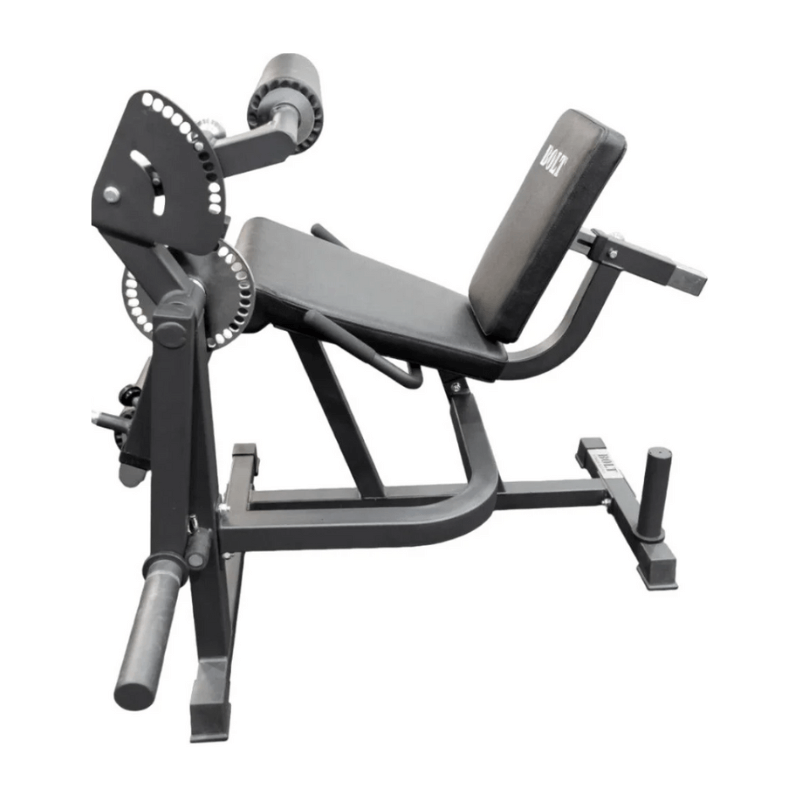 Force Fitness Seated Leg Extension & Leg Curl Combo Bench — side view