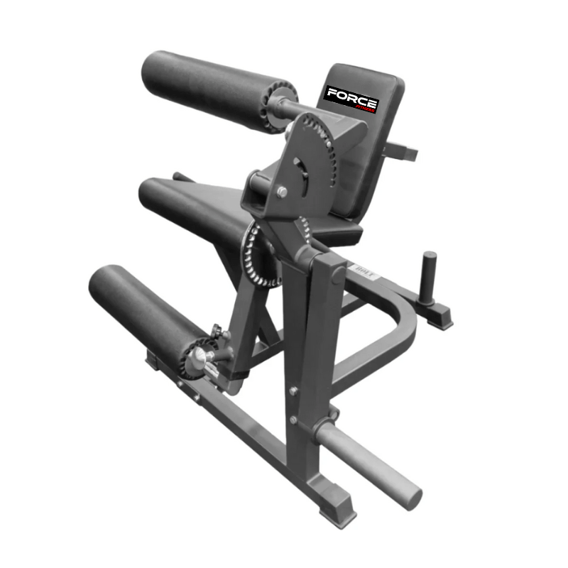 Force Fitness Seated Leg Extension & Leg Curl Combo Bench — rear view