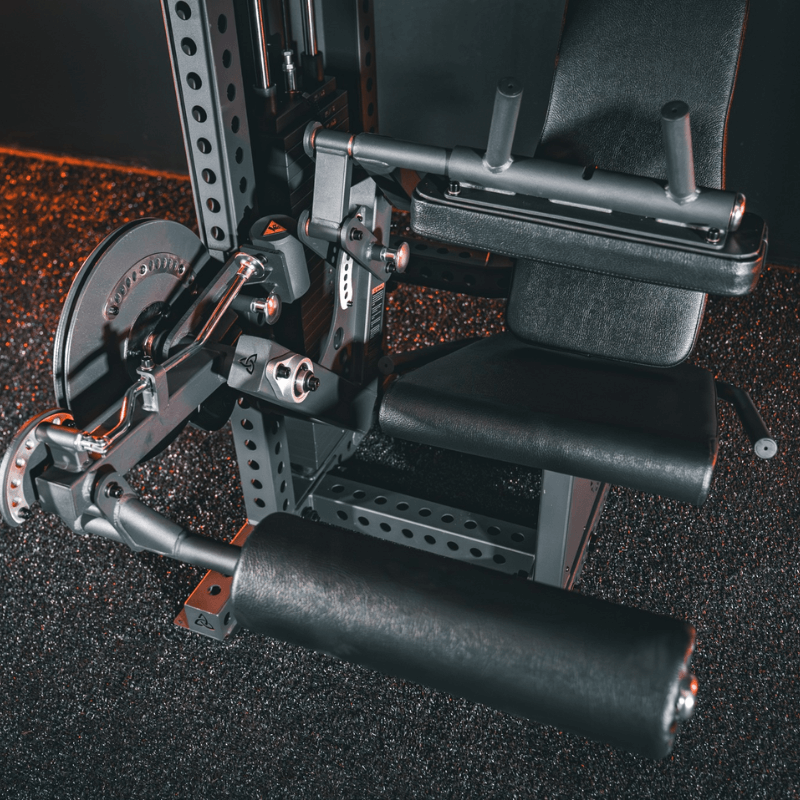 Force Fitness Adjustable Leg Extension & Leg Curl Combo — detail view