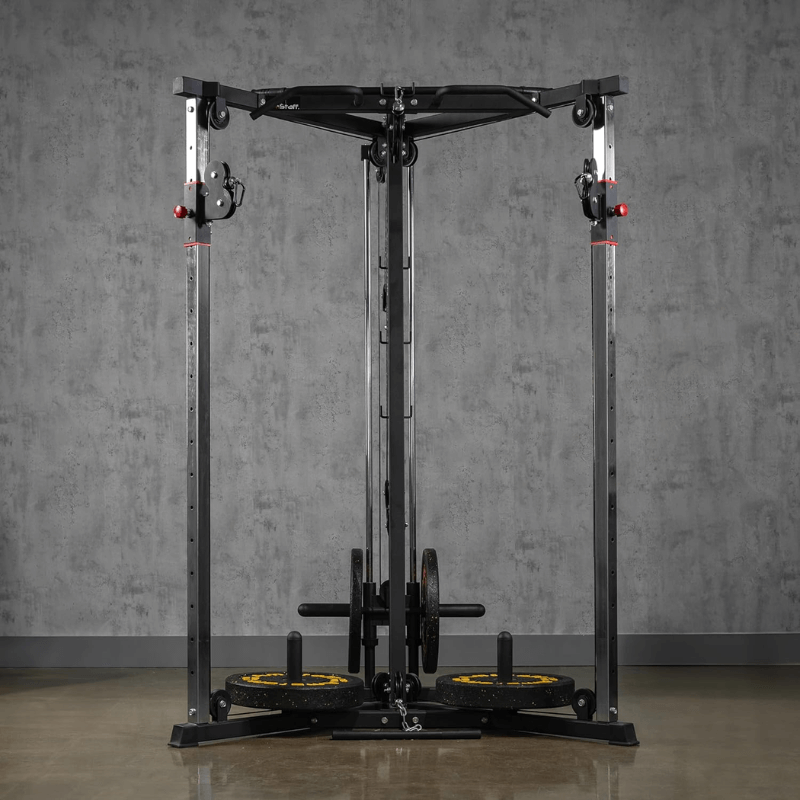 Force Fitness Cable Crossover Functional Trainer — close-up of the frame